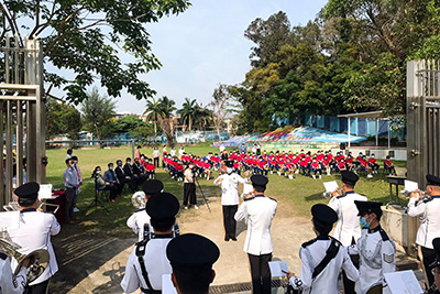 樂韻警聲亮校園。