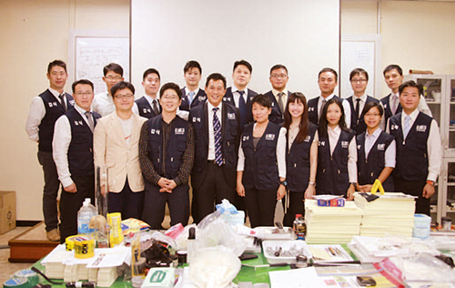 刑事调查队人员代表团赴韩国访问国立警察大学，并出席由韩国首尔地方警察厅举办的演讲和会议，交流打击网络罪案的经验。