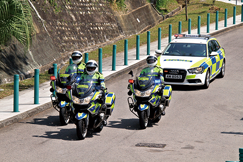 To celebrate the Force Escort Group's 30th Anniversary, a special exhibition was held to showcase its history. The exhibition included valuable historical photos and former and current police motorcycles.