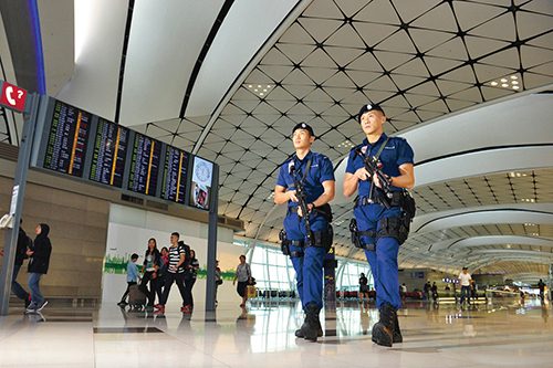 Contributions made by Airport District officers to ensuring safe and efficient flow of passengers, cargo and aircraft were commended by the Airport Authority.