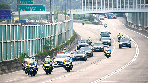 警队护送组于年内参与多项安保任务。