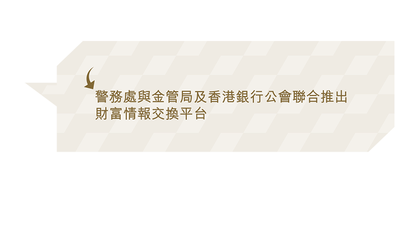 警務處與金管局及香港銀行公會聯合推出財富情報交換平台